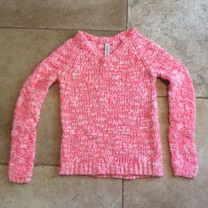 Chunky salmon sweater size XS